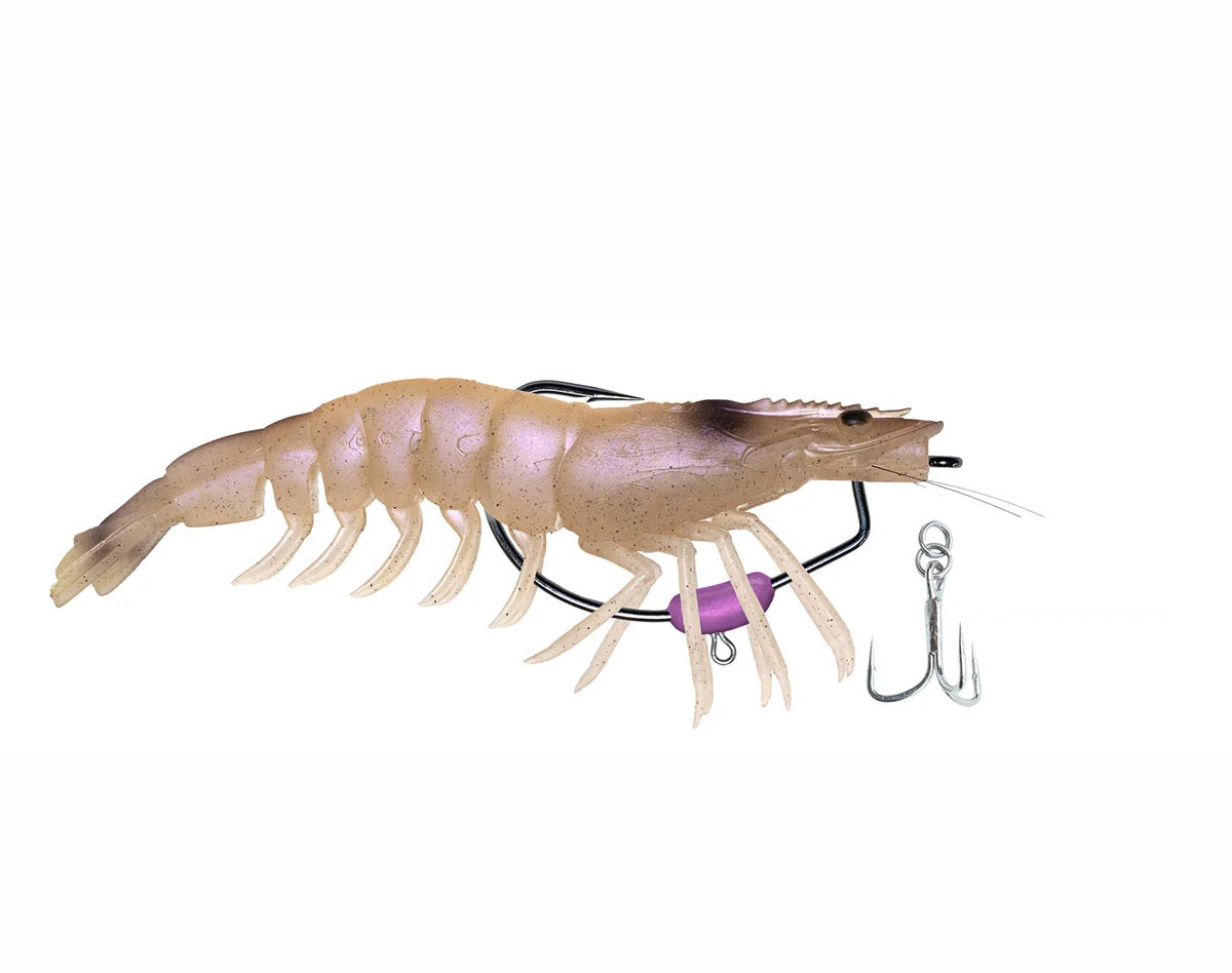 Chasebaits King Flick Prawn 180mm Soft Plastic Lure [cl:jelly Prawn]