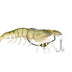 Chasebaits King Flick Prawn 180mm Soft Plastic Lure [cl:banana Prawn]