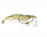 Chasebaits King Flick Prawn 180mm Soft Plastic Lure [cl:banana Prawn]