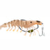 Chasebaits King Flick Prawn 180mm Soft Plastic Lure [cl:brown Tiger]