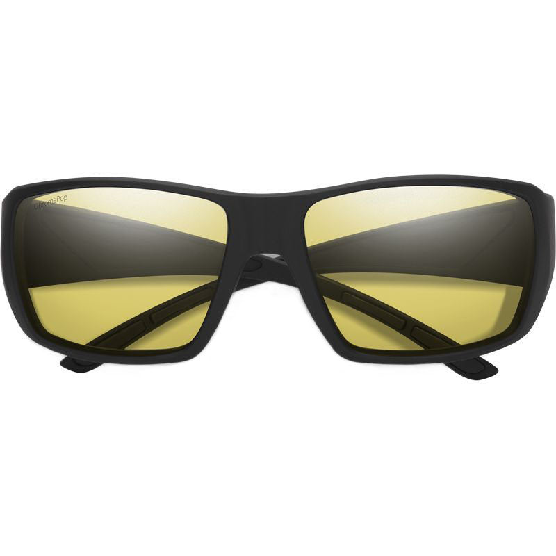 Smith Guides Choice Polarised Sunglasses (matte Black Chromapop Low Light Yellow