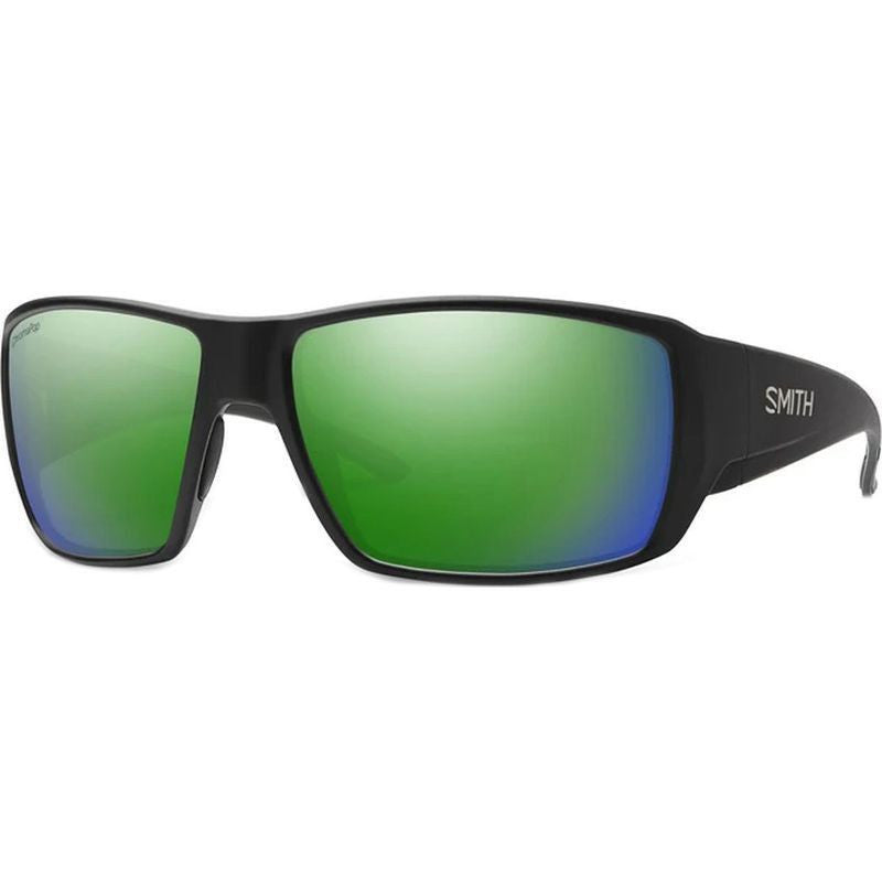 Smith Guides Choice Polarised Sunglasses (matte Black Chromapop Green Mirror)