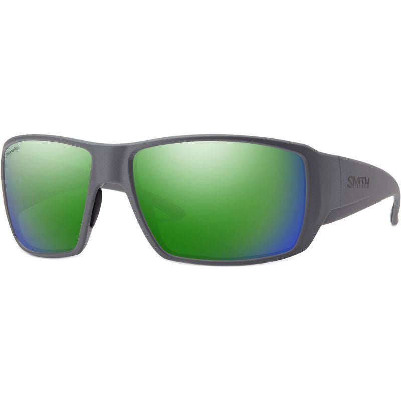 Smith Guides Choice Polarised Sunglasses (matte Cement Chromapop Green Mirror)