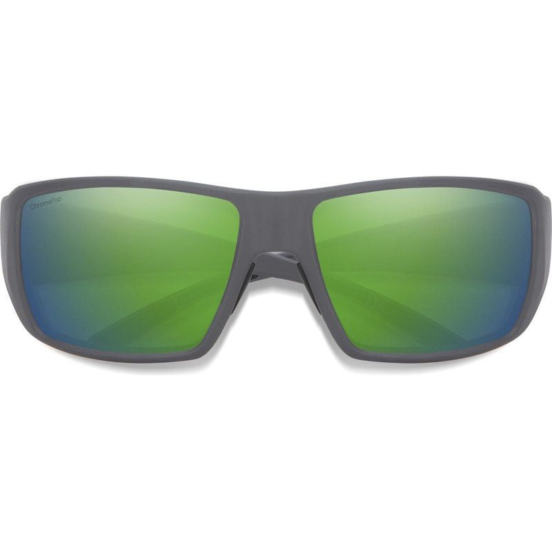 Smith Guides Choice Polarised Sunglasses (matte Cement Chromapop Green Mirror)