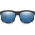 Smith Barra Polarised Sunglasses (matte Black Chromapop Blue Mirror)