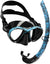 Cressi Metis Corsica Mask And Snorkel Blue Hunter