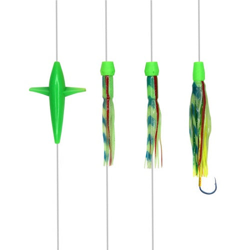 Pakula No Brainer 150mm Hooked Daisy Chain Lure [cl & Sz:lumo - 15]