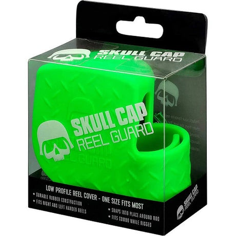 Skull Cap Low Profile Baitcaster Reel Guard [cl:lime]