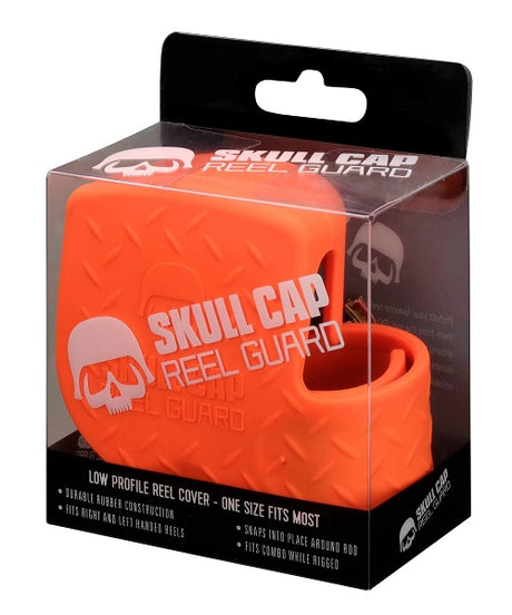 Skull Cap Low Profile Baitcaster Reel Guard [cl:orange]