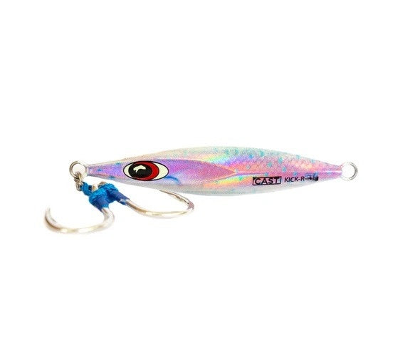 Cast Kick-r Gen Ii 60g Double Assist Jig Lure [cl:venus Tusky Uv Glow]