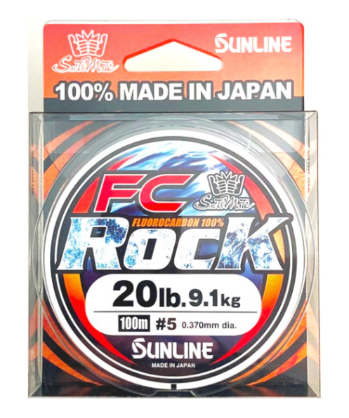 Sunline Fc Rock 100% Fluorocarbon Fishing Leader