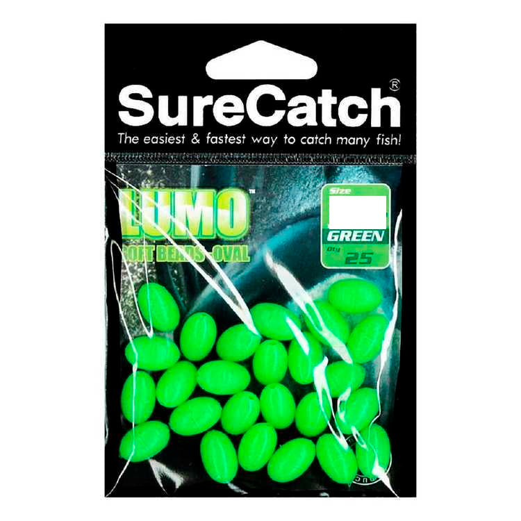 Surecatch Lumo Soft Oval Beads [sz:10mm]