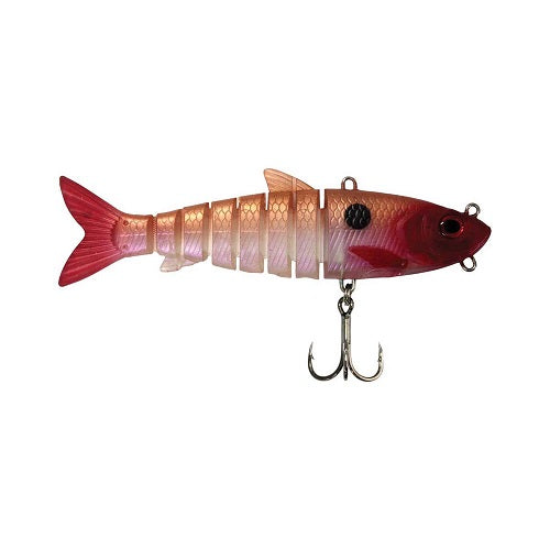 Zerek Live Swimbait 8&quot; Soft Plastic Swimbait Lure [cl:blood Cherry]