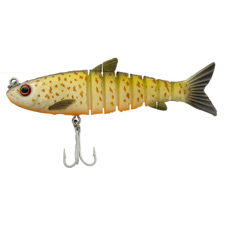 Zerek Live Mullet 5.5'' 35g Soft Plastic Swimbait Lure [cl:orange Belly Trout]