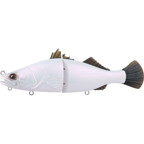 Bone Espybarra 176mm 61g Floating Hard Body Swimbait Lure [cl:pearl]