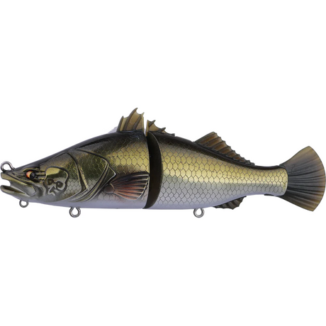 Bone Espybarra 176mm 61g Floating Hard Body Swimbait Lure [cl:golden Barra]