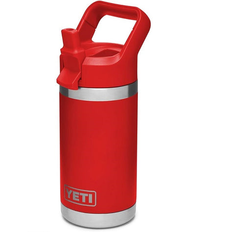 Yeti Rambler Jr 12oz (354ml) Kids Bottle With Straw Cap [cl:canyon Red]