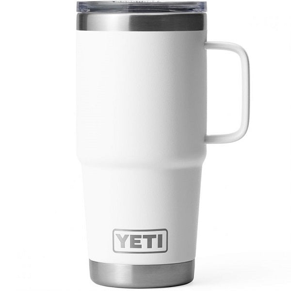 Yeti Rambler 20oz (591ml) Travel Mug With Stronghold Lid [cl:white]