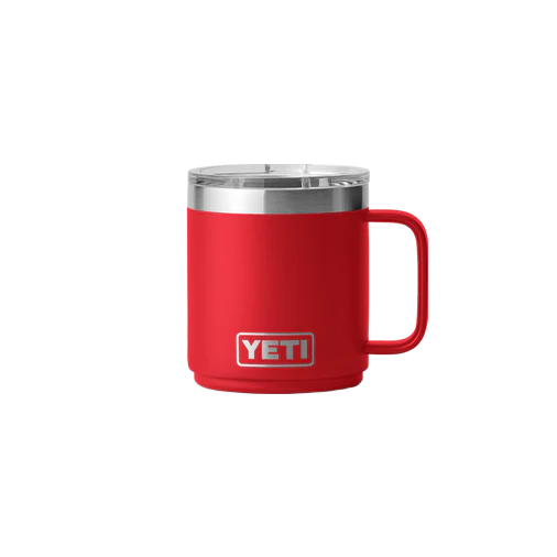 Yeti Rambler 10oz (296ml) Stackable Mug With Magslider Lid [cl:rescue Red]