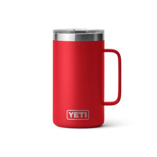 Yeti Rambler 24oz (710ml) Mug With Magslider Lid [cl:rescue Red]