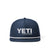 Yeti Cap Flat Brim Rope Hat Navy