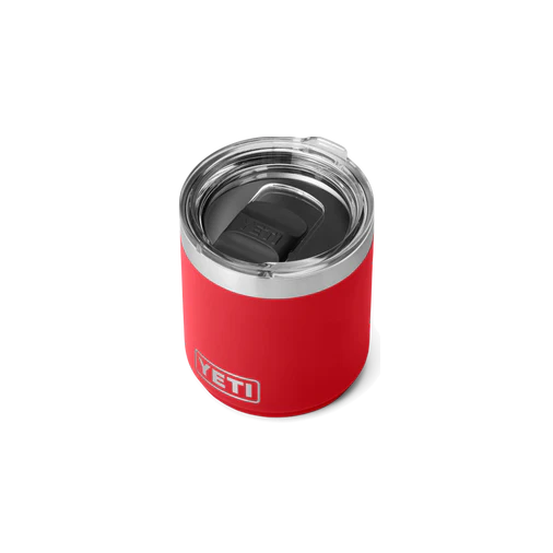 Yeti Rambler 10oz (296ml) Stackable Lowball With Magslider Lid [cl:rescue Red]