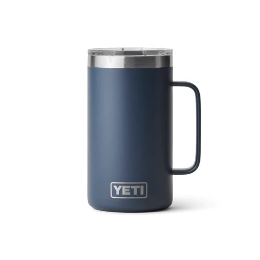 Yeti Rambler 24oz (710ml) Mug With Magslider Lid [cl:navy]