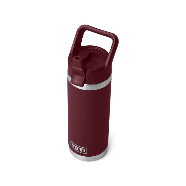 Yeti Rambler 18oz (532ml) Straw Bottle [cl:wild Vine Red]