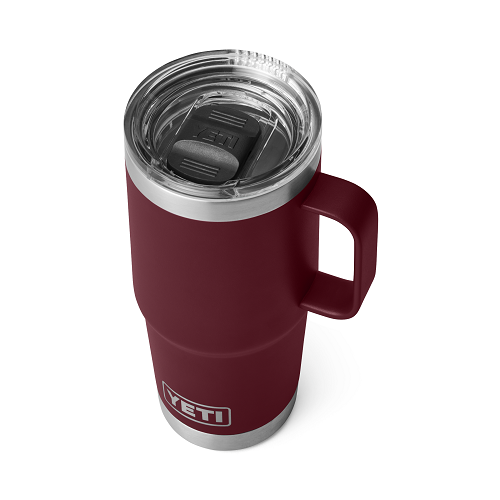 Yeti Rambler 20oz (591ml) Travel Mug With Stronghold Lid &gt; [cl:wild Vine Red]