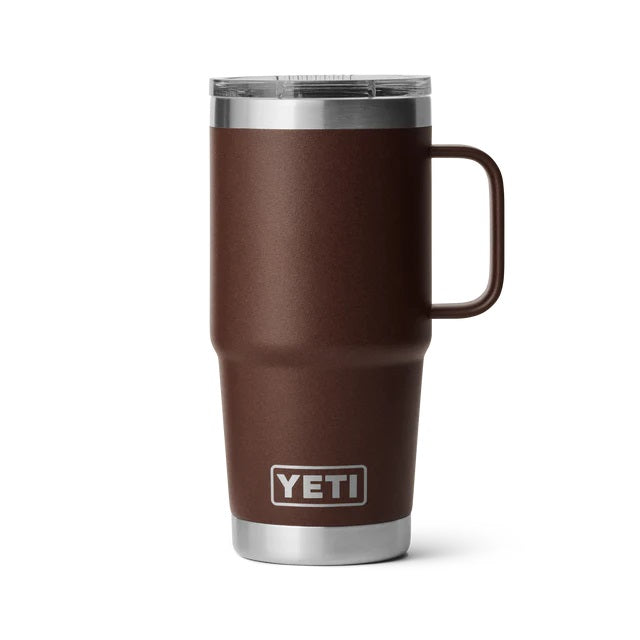 Yeti Rambler 20oz (591ml) Travel Mug With Stronghold Lid [cl:wetlands Brown]