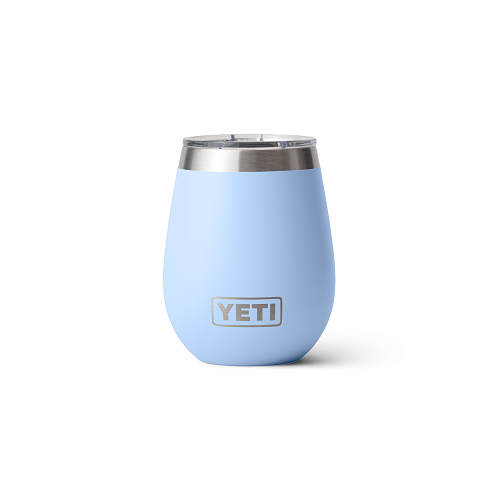 Yeti Rambler 10oz (296ml) Wine Tumbler With Magslider Lid [cl:big Sky Blue]