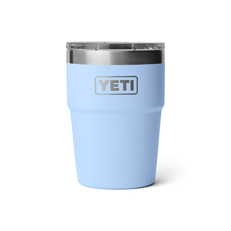 Yeti Rambler 16oz (473ml) Stackable Cup With Magslider Lid [cl:big Sky Blue]