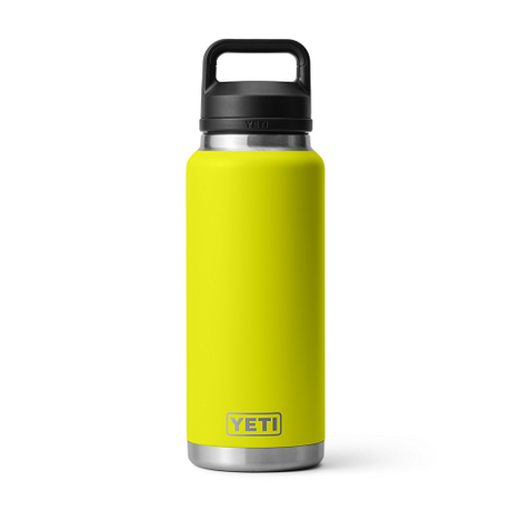 Yeti Rambler 36oz (1l) Bottle With Chug Cap [cl:firefly Yellow]