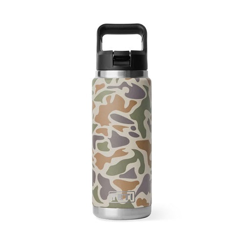 Yeti Rambler 26oz (760ml) Straw Bottle [cl:tan Camo]