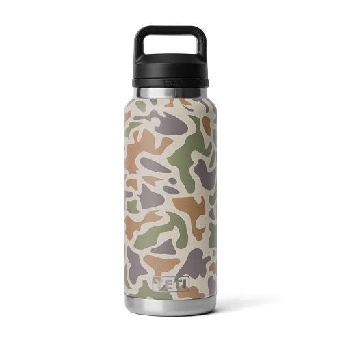 Yeti Rambler 36oz (1l) Bottle With Chug Cap [cl:tan Camo]