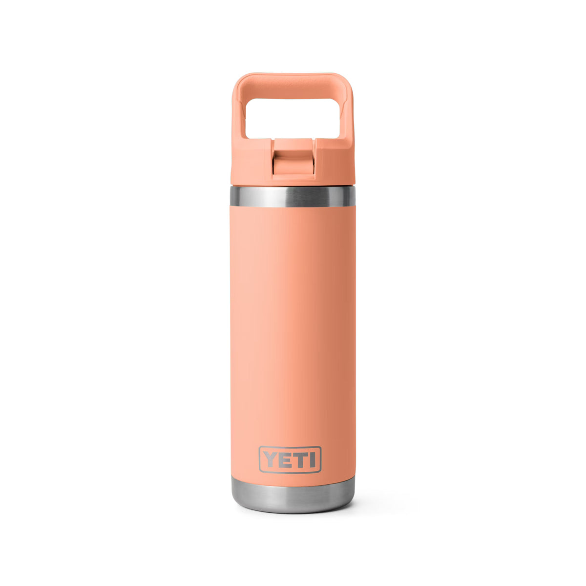 Yeti Rambler 18oz (532ml) Straw Bottle &gt; [cl:lowcountry Peach]