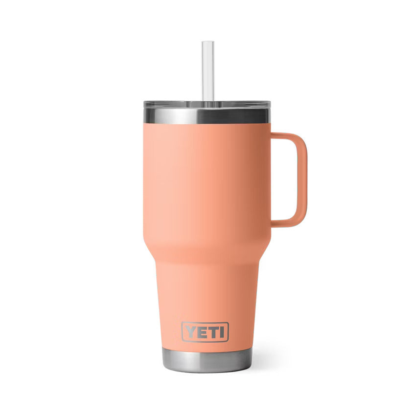 Yeti Rambler 35oz (1l) Straw Mug &gt; [cl:lowcountry Peach]