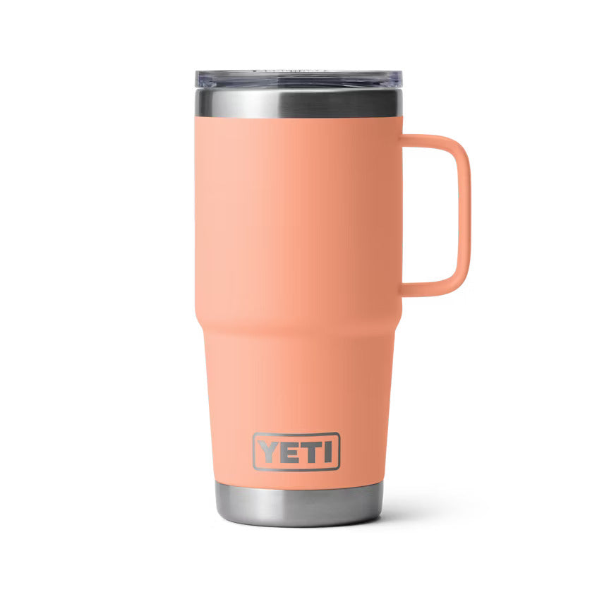 Yeti Rambler 20oz (591ml) Travel Mug With Stronghold Lid &gt; [cl:lowcountry Peach]