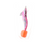 Jarvis Walker Pearl Belly 2.5 Squid Jig Lure [cl:pink]