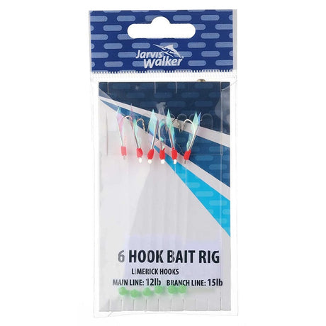 Jarvis Walker 6 Hook Bait Jig [sz:4]