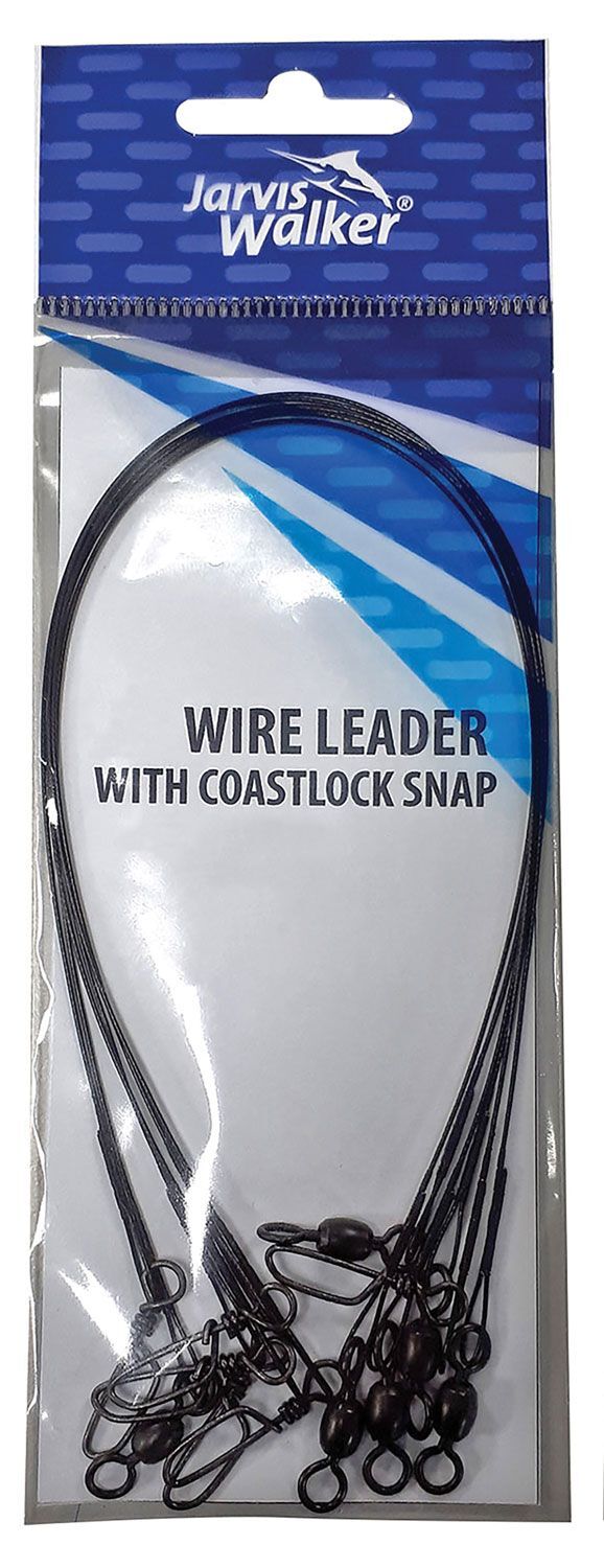 Jarvis Walker Wire Leader W/coastlock 18&quot;