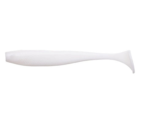 Bite Science Kick Minnow 5" Soft Plastic Lure [cl:glow White]