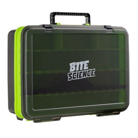 Bite Science Tackle Case Green Medium (39 X 28 X 12cm)  ><