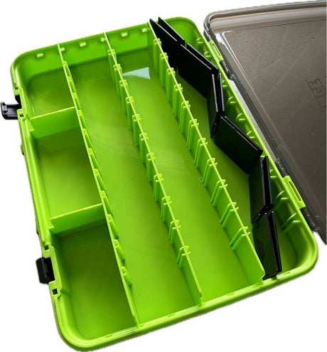 Bite Science Tackle Case Green Medium (39 X 28 X 12cm)  ><