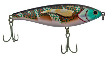 Venom V-swim 120mm 50g Sinking Stickbait Lure [cl:blue Spot Trout]