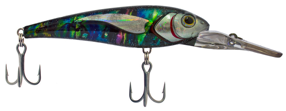 Venom V-minnow 170mm 92g Jerkbait Hard Body Lure [cl:black Pearl]