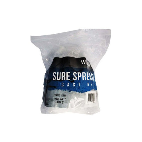 Sure Spread Cast Net Mono Mesh Bottom Pocket [sz:6' 1in]