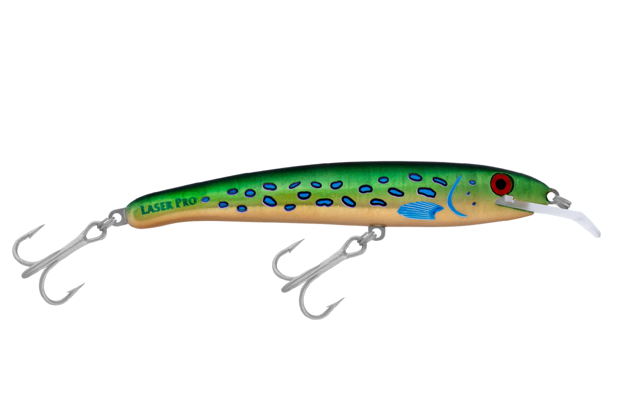 Halco Laser Pro 160mm 30g Deep Diver Hard Body Lure [cl:trout Envy]