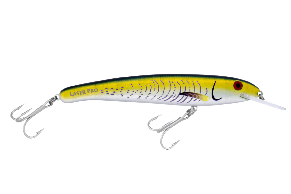 Halco Laser Pro 190mm 47g Deep Diver Hard Body Lure [cl:yellowfin]