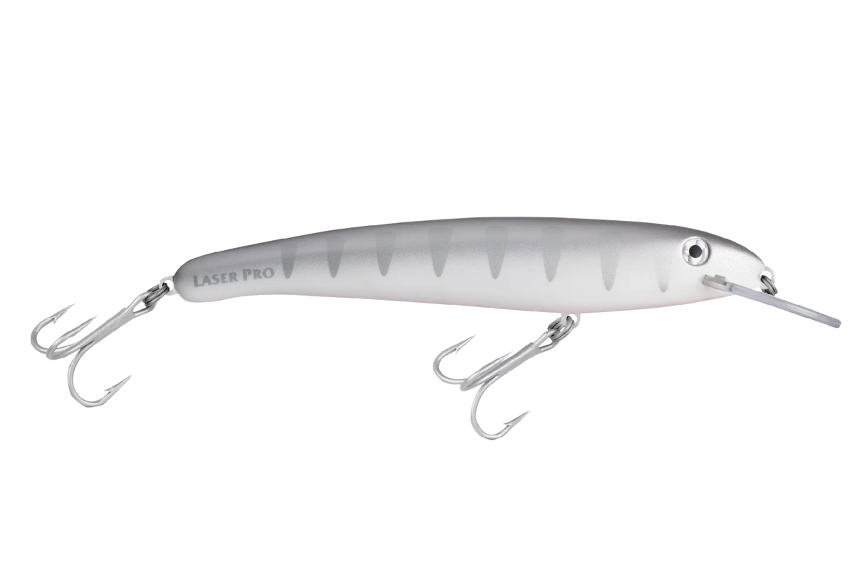 Halco Laser Pro 190mm 47g Deep Diver Hard Body Lure [cl:silver Shadow]